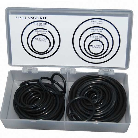 Hercules Sealing Products O-RIng Kit- O-Ring Flange Kit 568 FLANGE KIT